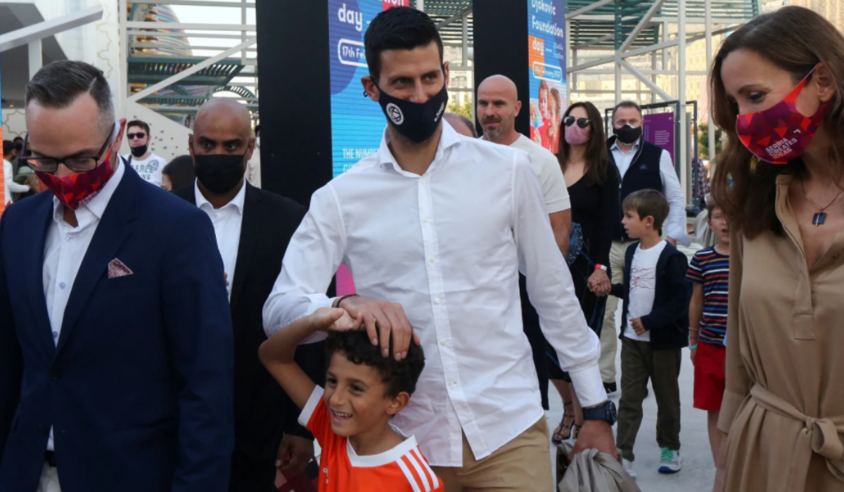 Novak Djokovic gets warm welcome in Dubai before tennis tournament